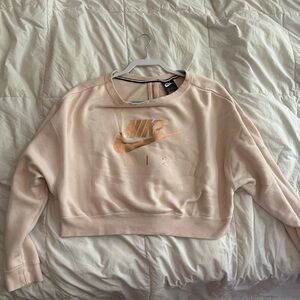 NIKE CREWNECK ZIP BACK